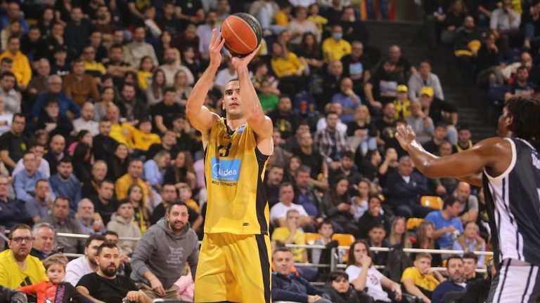 [366260] BASKET LEAGUE 2023-2024 / ΑΡΗΣ - ΑΠΟΛΛΩΝ ΠΑΤΡΑΣ (ΠΑΥΛΟΣ ΜΑΚΡΙΔΗΣ / MEGA PRESS)