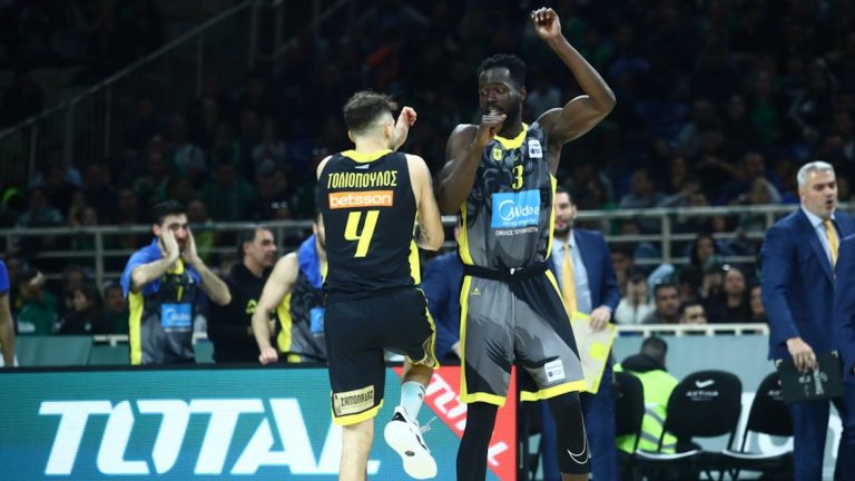 [367025] BASKET LEAGUE 2023 - 2024 / ΠΑΝΑΘΗΝΑΪΚΟΣ - ΑΡΗΣ (ΜΑΡΚΟΣ ΧΟΥΖΟΥΡΗΣ / EUROKINISSI)