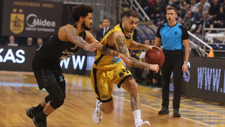 [367086] EURO CUP 2023-2024 / ΑΡΗΣ - ΤΡΕΝΤΟ (ΠΑΥΛΟΣ ΜΑΚΡΙΔΗΣ / EUROKINISSI)