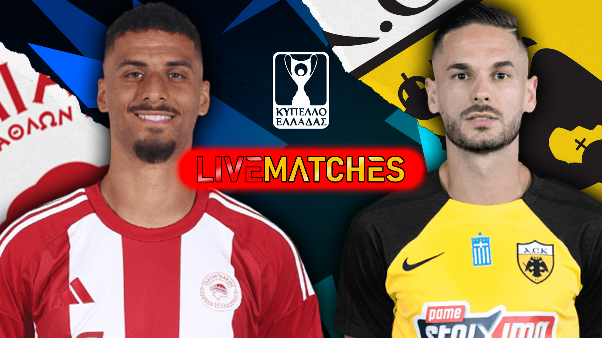 LIVE: Ολυμπιακός 6-0 ΑΕΚ